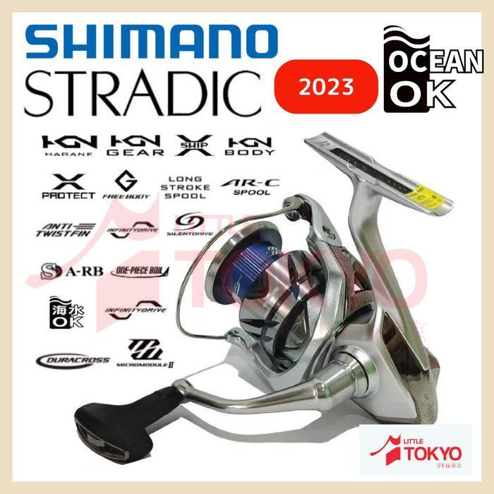 Reel Shimano STRADIC FM (2023) C2000S C2000SHG 2500S  2500SHG C2500S C2500SXG C3000 C3000HG C3000XG 
