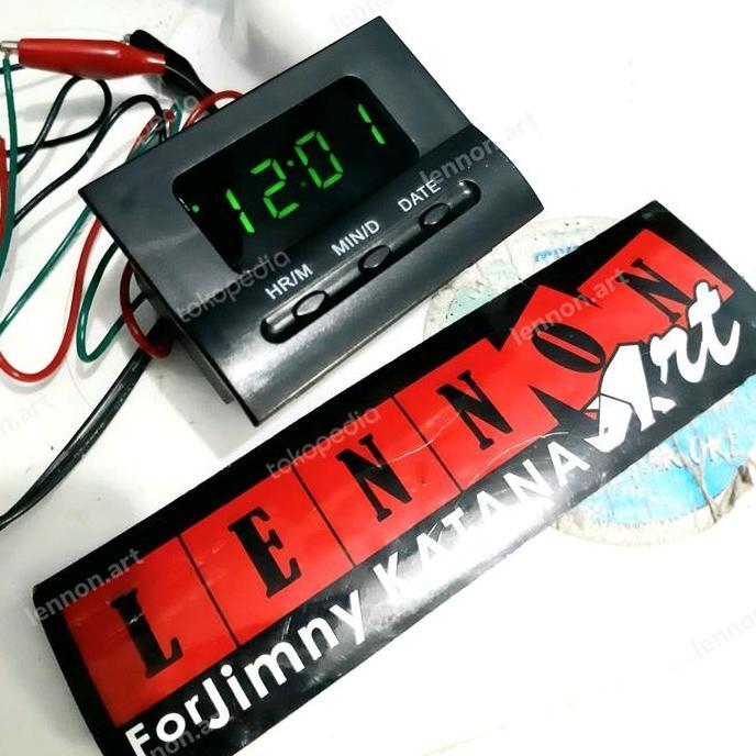 PROMO DISKON - jam digital dashboard suzuki katana sj410