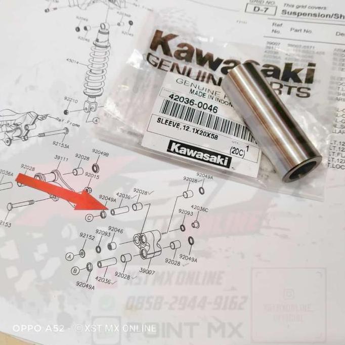 bosh unitrack klx 150 original
