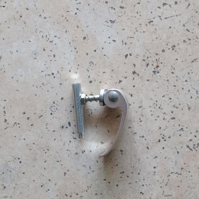baut tengah clamp klem batangan pengunci lock lipatan sepeda lipat seli quick release QR frame foldi