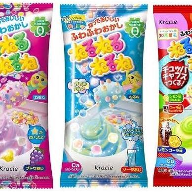 KRACIE NERU POPPIN COOKIN DIY ; NERUNERU JAPAN ORI Grape / Soda