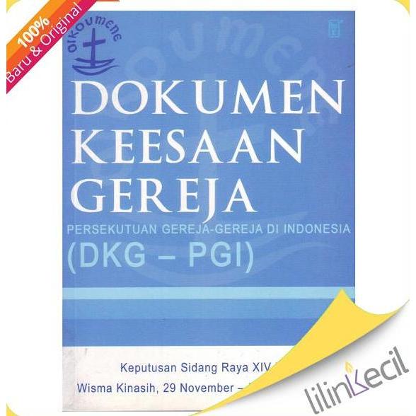 Buku Dokumen Keesaan Gereja(DKG-PGI)
