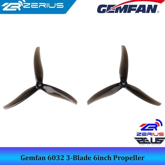 Gemfan Freestyle 6032 3-Blade 6inch for Freestyle FPV Drone Propeller