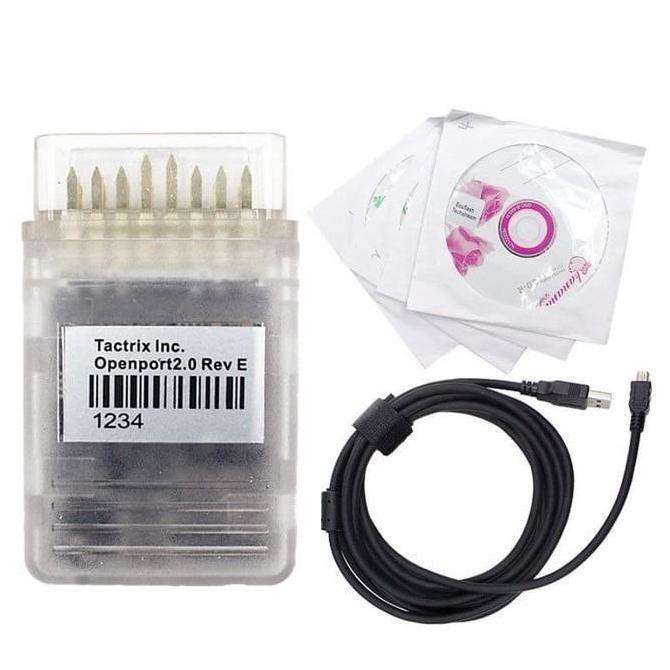 BEBAS ONGKIR - Tactrix OpenPort 2.0 Full Chip untuk Toyota Honda Mitsubishi