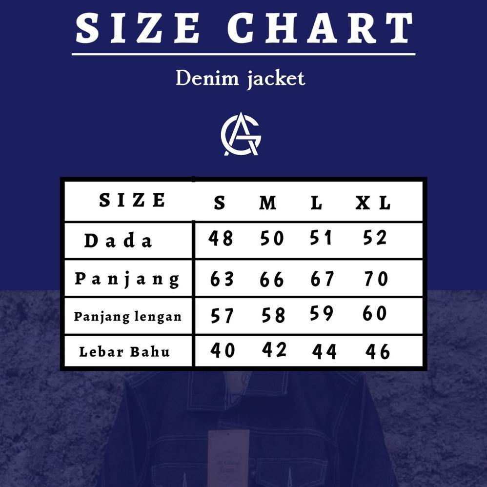 TERBARU Jaket Denim 14oz - Jaket Jeans Pria - Jaket Denim Trucker - Raw Denim
