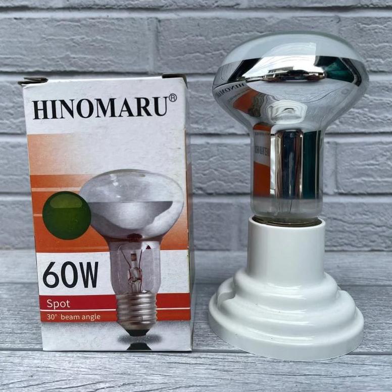 HOT DEALS lampu UVA NR63 sprot pemanas reptil HINOMARU / LAMPU PENGHANGAT AYAM / MAKANAN LAMPU PIJAR