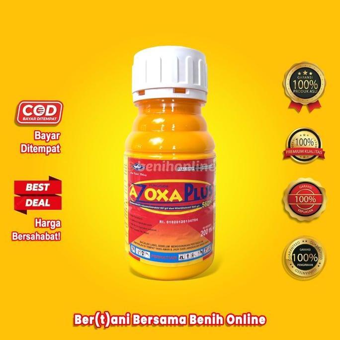 FUNGISIDA AZOXA PLUS 560 SC 200 ml Cap Kapal Terbang klorotalonil daconil amistartop zorvec