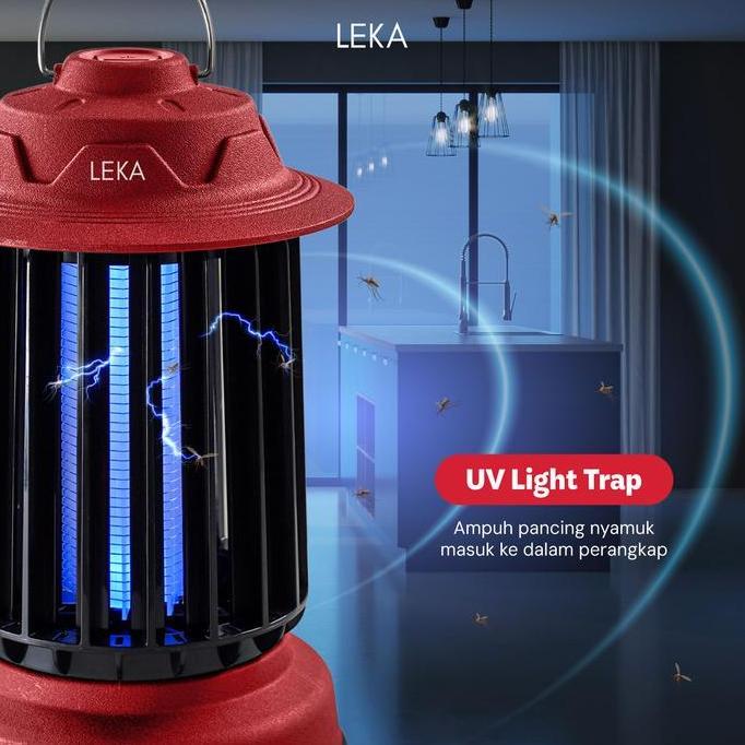 LEKA MT136 Alfresco Mozzy - Perangkap Nyamuk Elektronik Anti Nyamuk