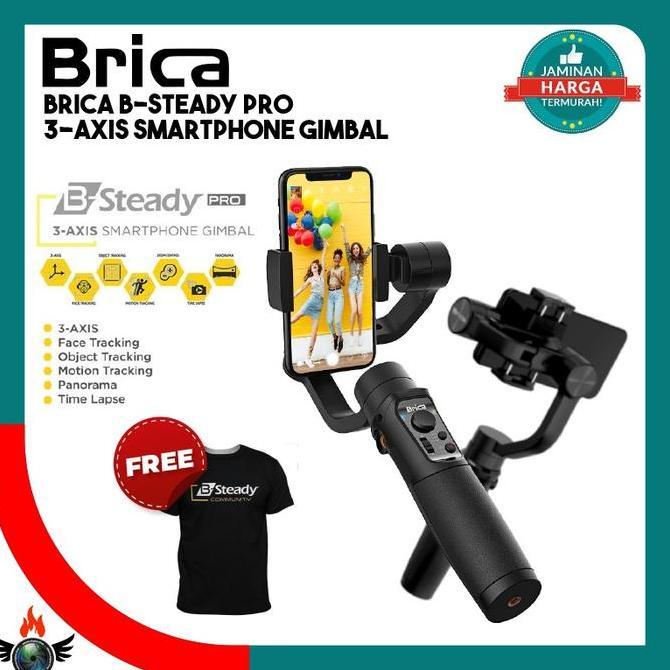 Brica B-Steady Pro 3-Axis Smartphone Gimbal - STEADY PRO 2023