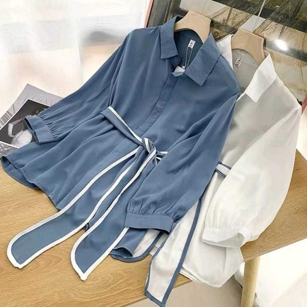 FLASH SALE ATASAN MUTIA BLOUSE SHIRT KEMEJA WANITA