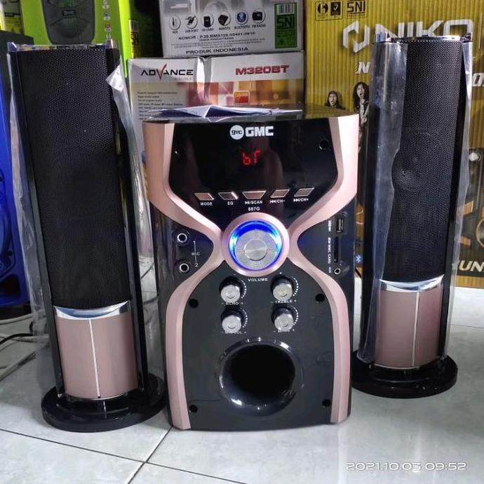 SPEAKER BLUETOOTH GMC 887G KARAOKE
