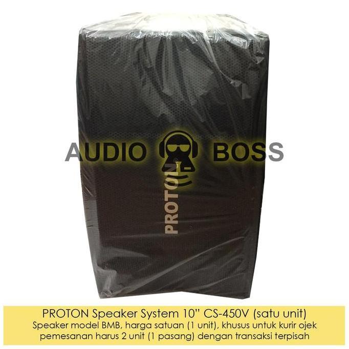1 PROTON Speaker Sistem Karaoke 10 10 inch Proton CS-450V CS 450 V