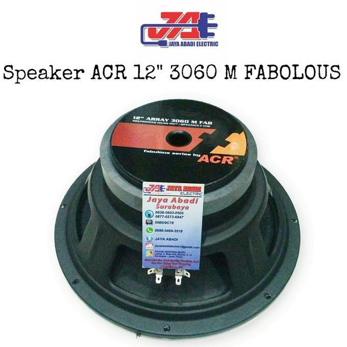Speaker ACR 12 inch ARRAY 3060 M FABOLOUS