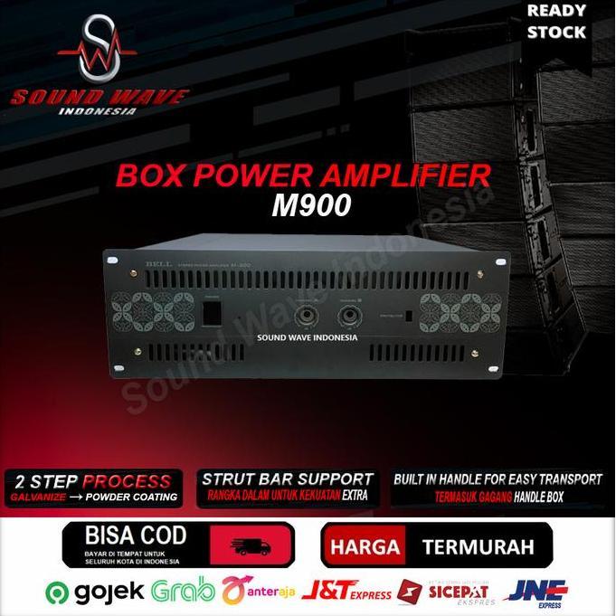 BOX POWER AMPLIFIER BELL M900