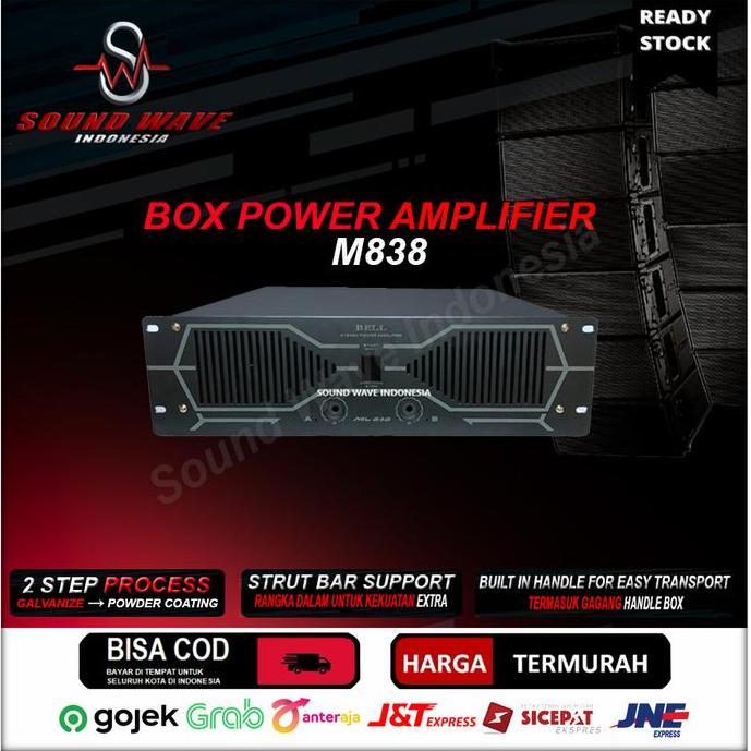 BOX POWER AMPLIFIER BELL M838