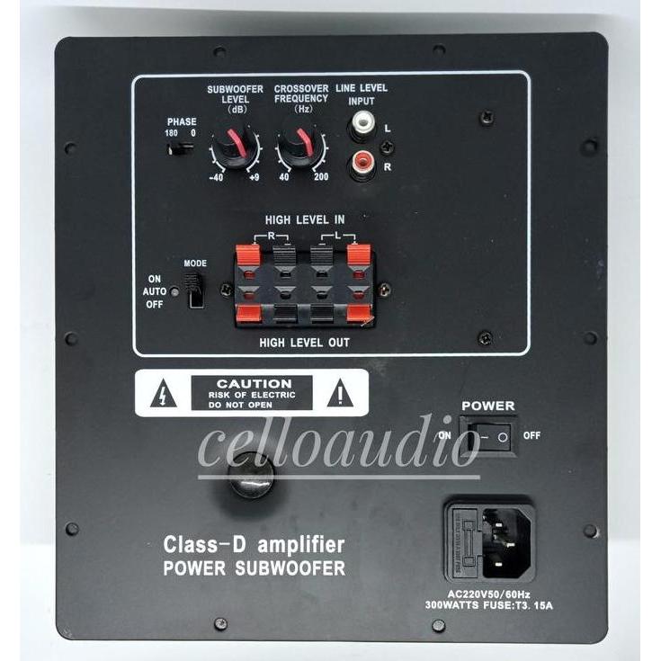 Power Kit Subwoofer Aktif HT-300D Class D Amplifier HT 300D