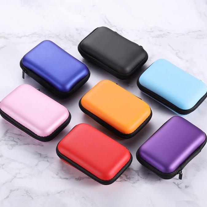 OCHACO Persegi Panjang Case For Earphone Charger Bluetooth Headset Kabel Data