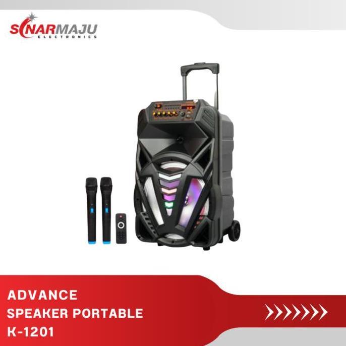 SPEAKER PORTABLE BLUETOOTH ADVANCE K-1201