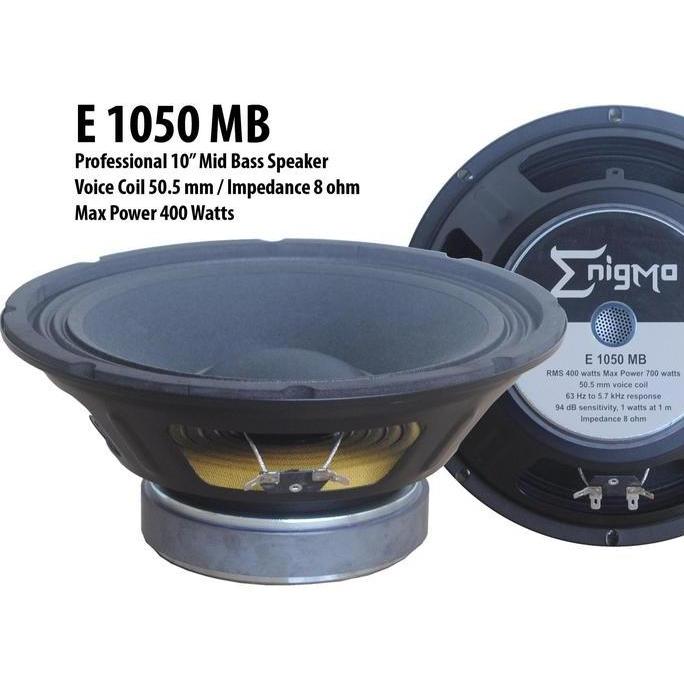 ENIGMA - E 1050 MB - Mid-Bass Speaker