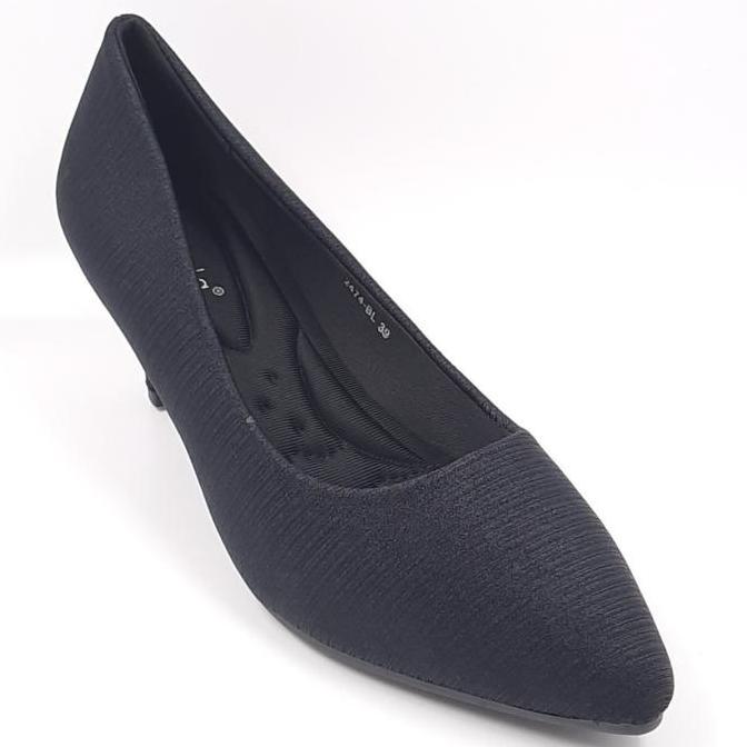 Laviola 2474 FFS - Sepatu Pantofel Heels Wanita Hak 5 cm Shoes CS