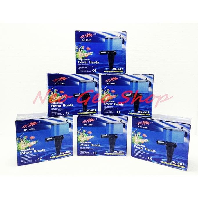 Fisher- Pompa Aquarium Akuarium Hai Long Hilong Hi Long 881 Hl-881