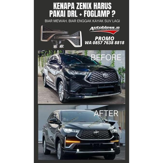 DRL Led Sein Running Innova Zenix Modellista