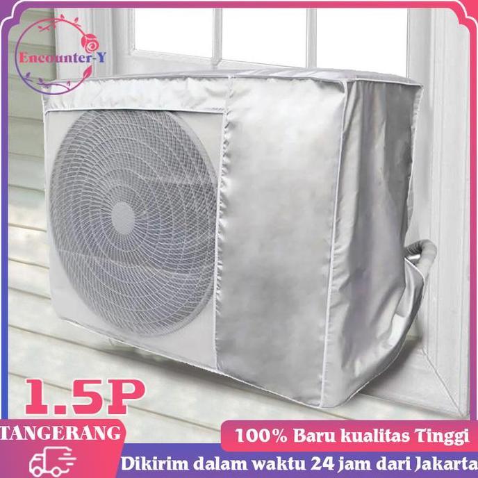 HATSUD Cover AC Outdoor Tahan Air Cover Pelindung AC Anti Debu Penutup AC Outdoor AC Outdoor Cover