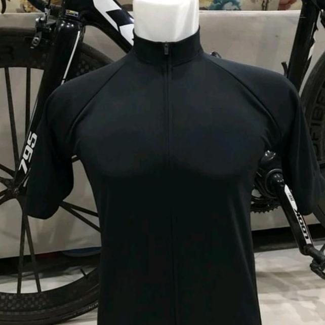 Jersey Roadbike Bla Jersey Sepeda Hitam Polos Jersey Sepeda Lengan Pendek Sport