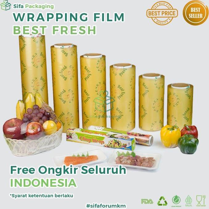Mblg - Wrapping Film Best Fresh Plastik Pembungkus Makanan Plastik Wrapping