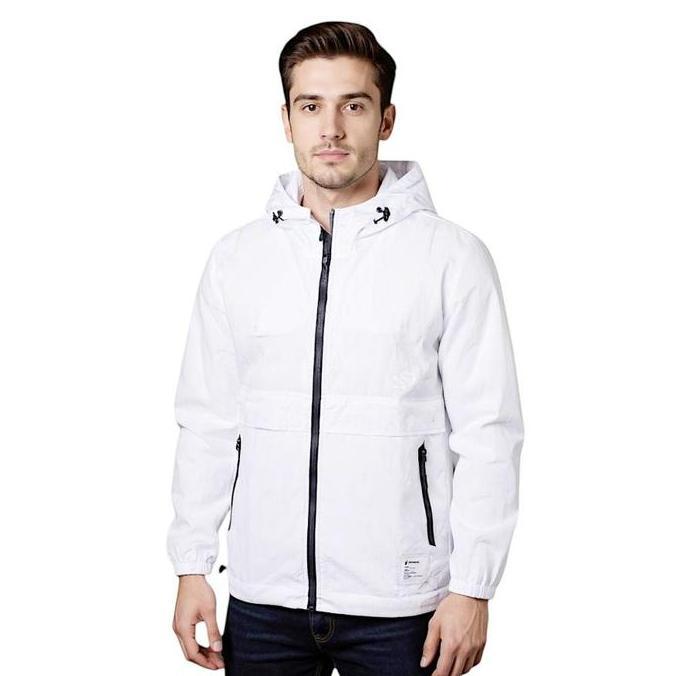 Jaket Cagoule Running Nylon Crinkle Lightweight