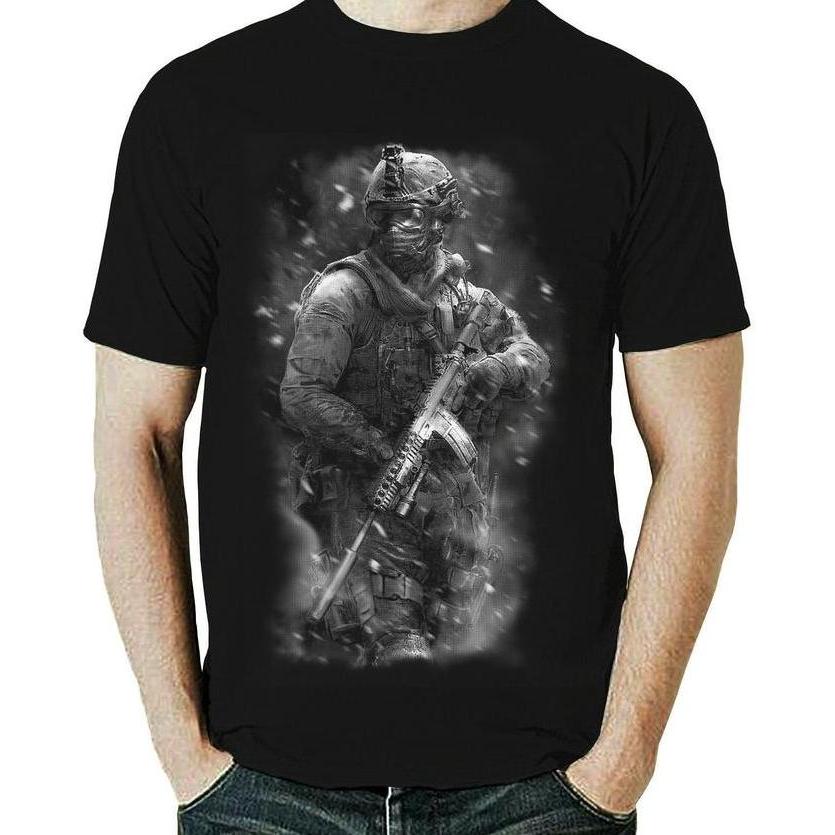 Best Seller Kaos SNIPER Tshirt gambar sablon Atasan pria dewasa baju Distro Cod Gratis ongkir Soft K
