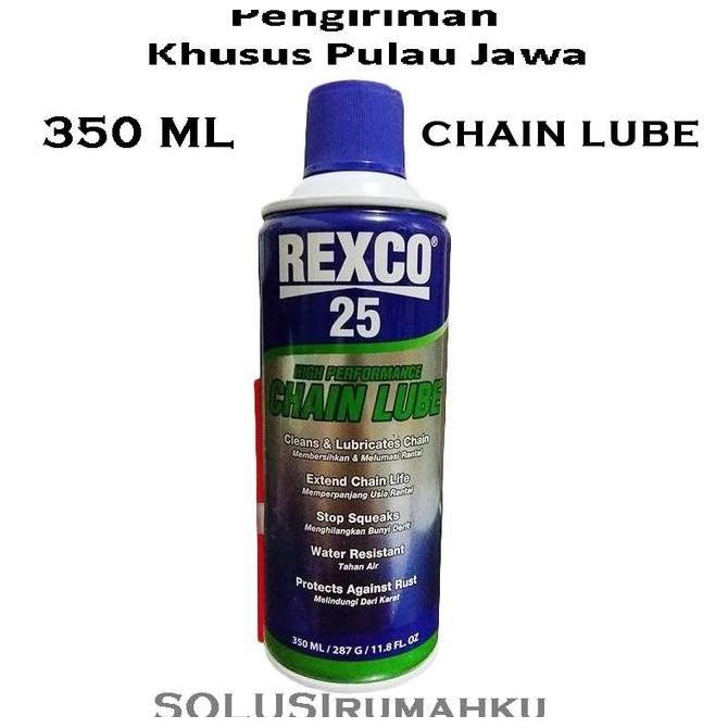 CHAIN LUBE REXCO 350 ML / MINYAK PELUMAS OLI RANTAI