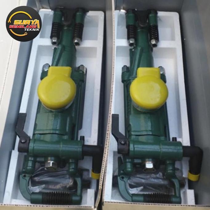 Mesin Bor Batu Tambang Yt28 Air Rock Drill Pneumatic