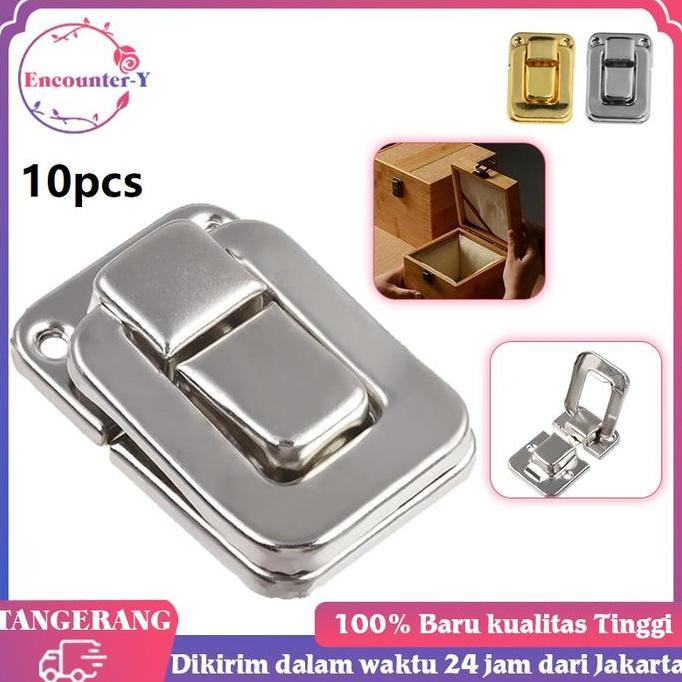 HATSUD Kunci Kotak Perhiasan 10pcs Kunci Kotak Perhiasan Kunci Pengait Box