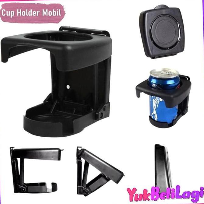 COD YBL BUNDLING 1PCS dan 3PCS MIX WARNA Cup Holder Mobil Dudukan Tempat Minum Gelas 500ml Multifung