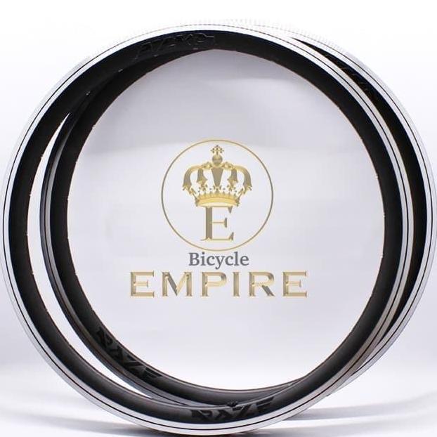 Raze Rim Velg Sepeda 20 Plus 20x1 3/8 451 28 Hole Doublewall Rim Brake Bicycle Empire