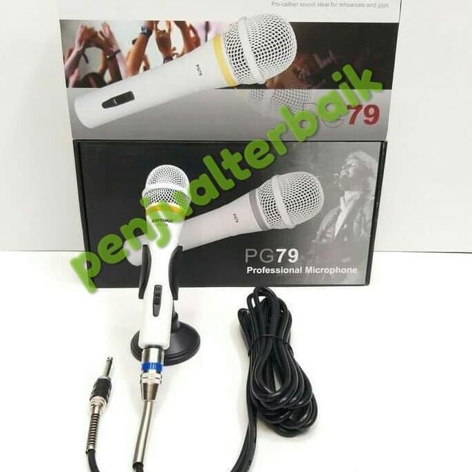 Mic Kabel/Microphone Kabel SHURE PG79 Suara Empuk