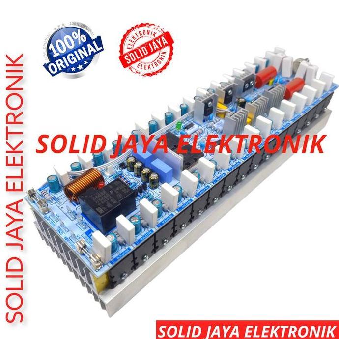 KIT POWER AMPLIFIER FOR JBL6295 2400W 3200W MONO PLUS TR FINAL TOSHIBA 2SA1943 2SC5200 MJL MJL21193 