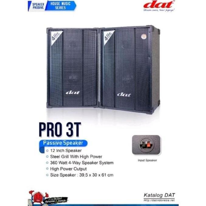 SPEAKER PASSIVE DAT PRO 3T 4 YS ORINAL