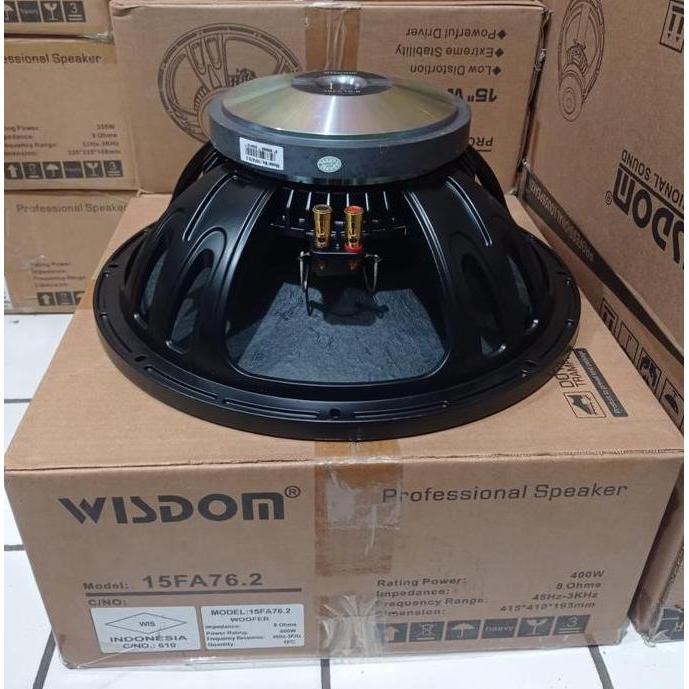 Component Wisdom 15FA76.2 15 Inch Speaker Komponen Orinal Wisdom 15 FA76.2