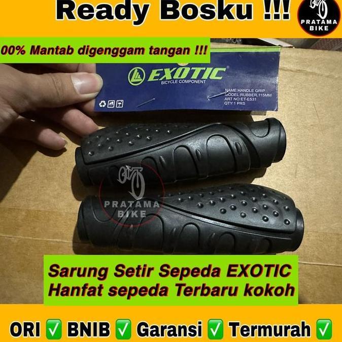 Handgrip Hanfat Sarung Stir Setir Sepeda MTB Gunung Federal EXOTIC 531 Murah Outdoor