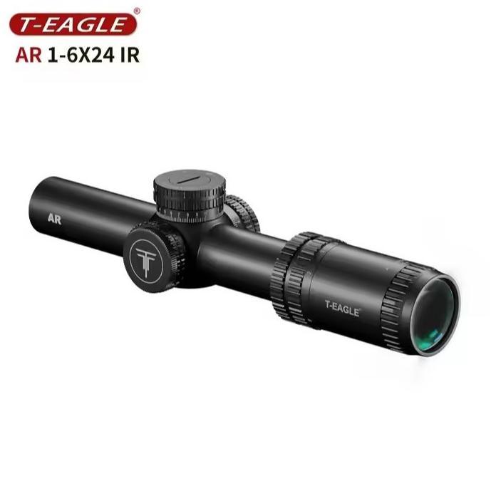 (READY STOCK) TELESKOP T-EAGLE AR 1-6X24 IR RETICLE NYALA BARU