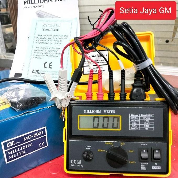 Lutron MO-2001 Milli Ohm Meter