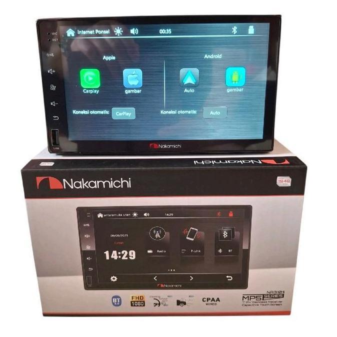 Promo Deckless Nakamichi NA3101i /Deckless Nakamichi 7inch MP5 Mirorlink Diskon