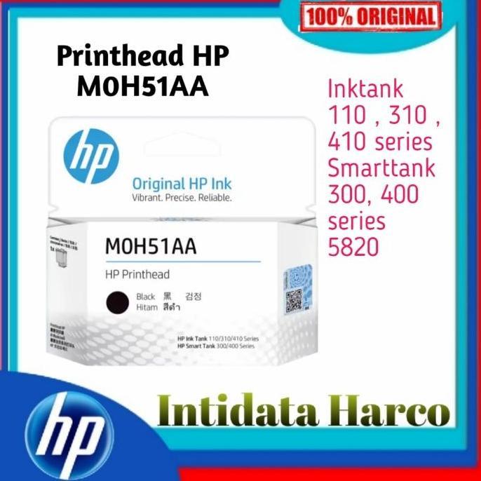 PRINTHEAD HP MOH51AA BLACK ( PRINTHEAD GT51 ) JAMIN ORIGINAL GT 51