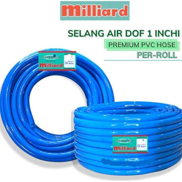 SELANG AIR 1 INCH SELANG MILLIARD DOF 1" INCH BIRU (1 ROLL)