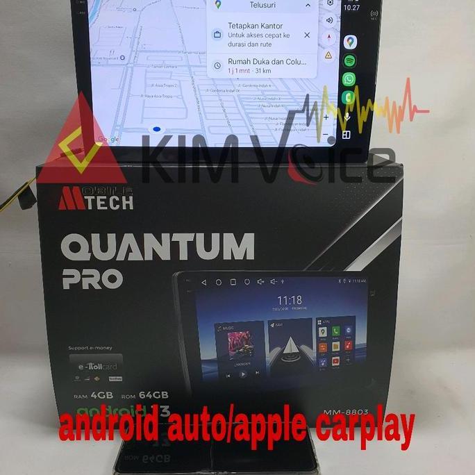 Promo Head Unit Android Mtech 9/10 inch OEM Pajero 2017 Up Soket PNP Diskon