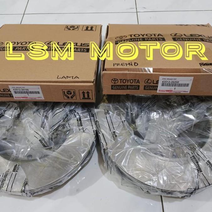 Promo piringan rem disc brake depan hiace commuter 02-18 hiace lama - lama Diskon