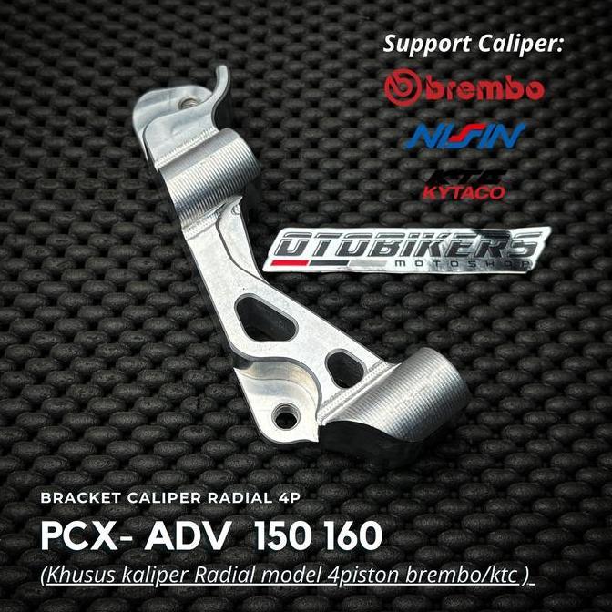 Breket Kaliper Radial Pitch 100 108 mm Brembo PCX 150 160 Disc 260 mm
