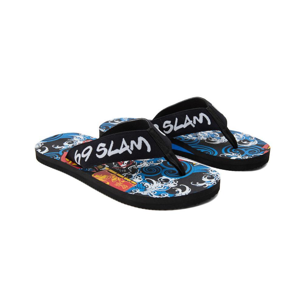 NEW PRODUCT 69SLAM SANDAL PRIA FULL MOTIF - MEN KABUKI SEBASTIAN SANDALS | ASNKBK-AT